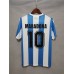 Argentina 1986 World Cup Home White&Blue Soccer Jersey